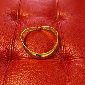 WIRTH goldtone collar necklace